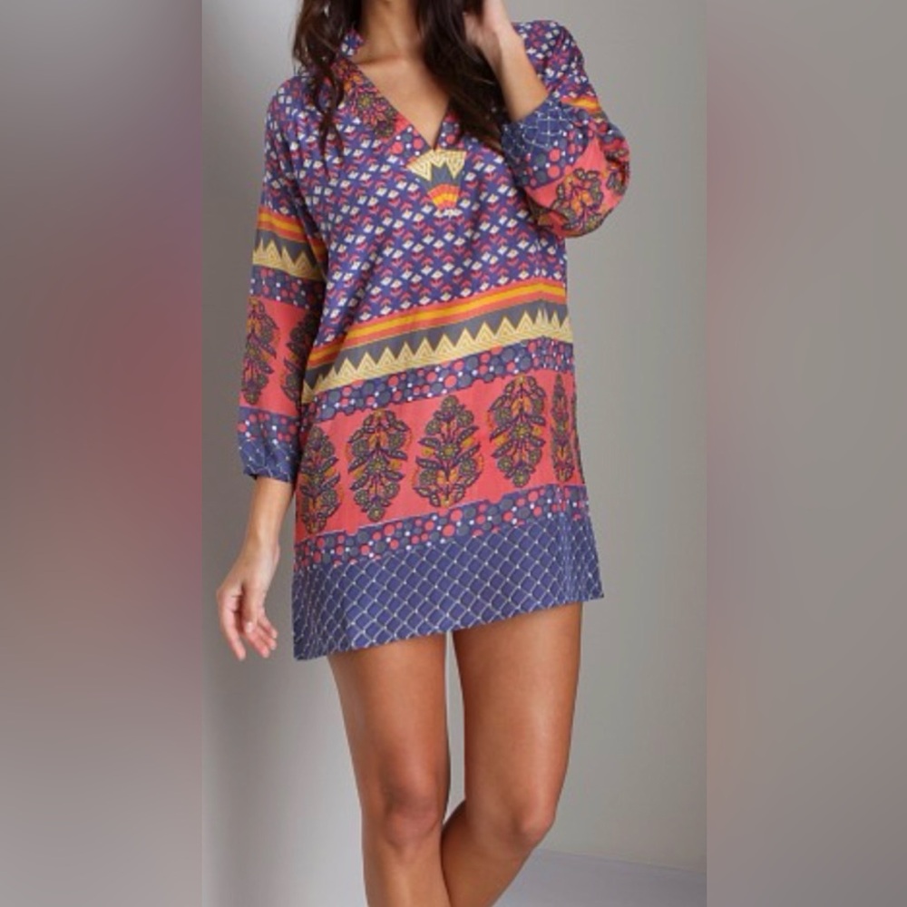 Tolani Silk Mini Dress